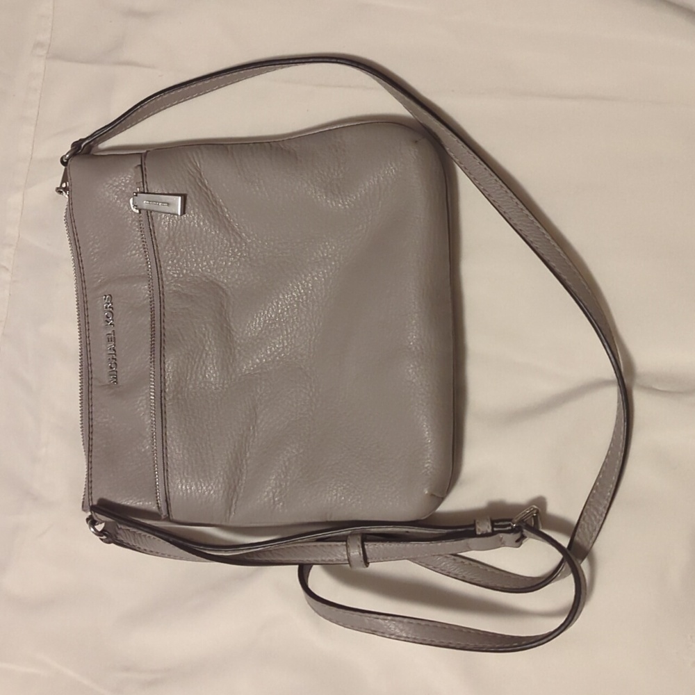 Michael Kors Gray Crossbody Bag - Picture 3 of 9